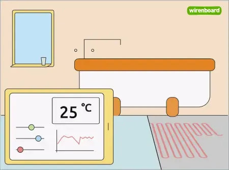 Автоматизация электрического тёплого пола