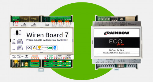 Поддержали ECOdim DALI GW2 в контроллерах Wiren Board