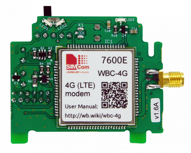Новый модем 4G для Wiren Board 6.7
