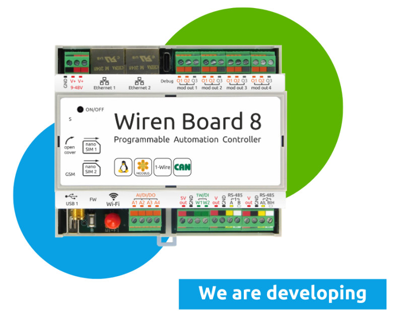 Wiren Board 8 - more powerful and reliable!