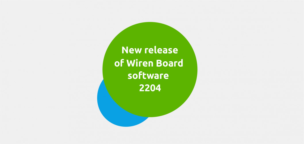 New release of Wiren Board software