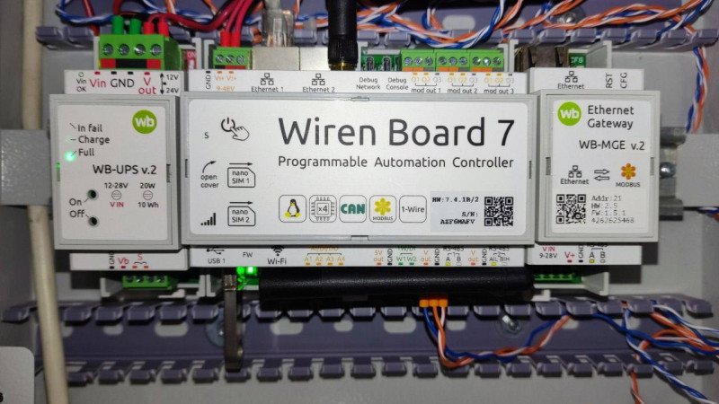 Массовая прошивка контроллеров Wiren Board
