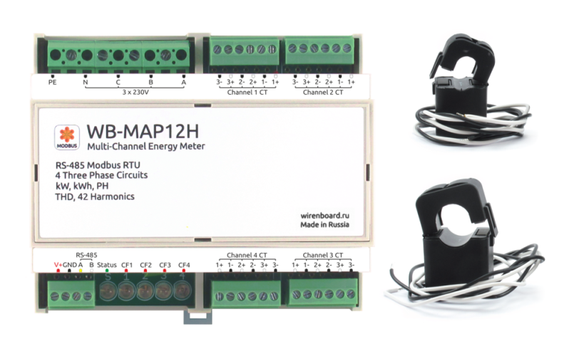 Wb map3e. WB-map12e. Счётчик трёхфазный WB-map3e с Modbus. Многоканальный измеритель WB-map12h. Wirenboard WB-map12e.