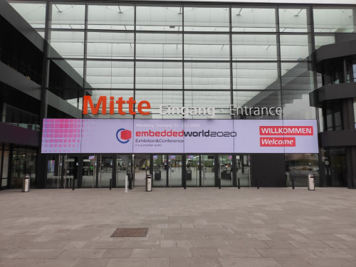 Embedded World 2020 has just started