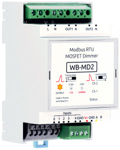 A new device - WB-MD2​ dimmer for LED bulbs and incandescent lamps