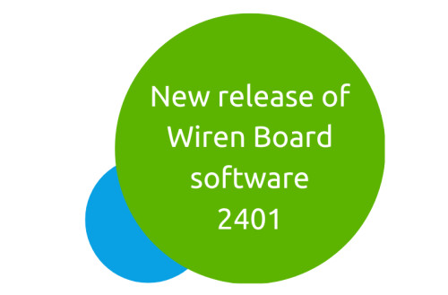  New release of Wiren Board software