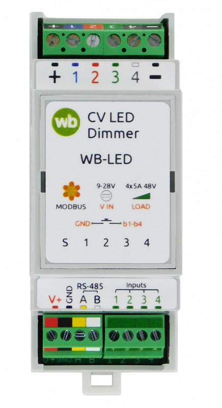 4-channel dimmer WB-LED is for sale now