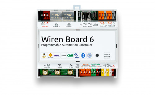 The new Wiren Board 6 controller: an article on Habr.com and the start of sales
