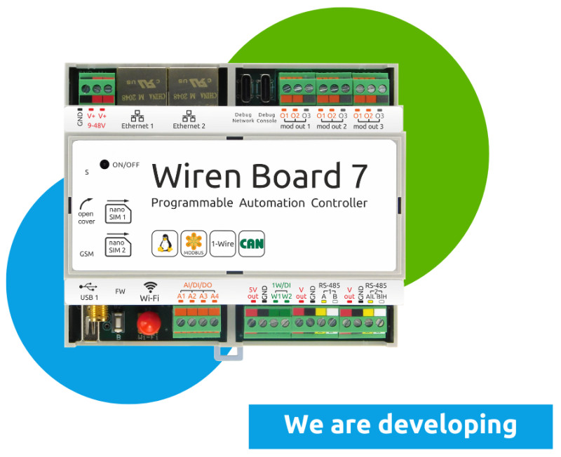 Wiren Board 7.4 development is in full swing