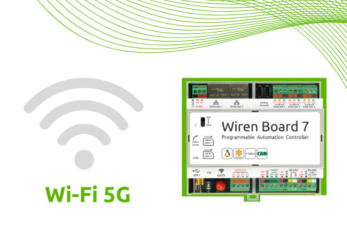Support for 5 GHz Wi-Fi in Wiren Board controllers