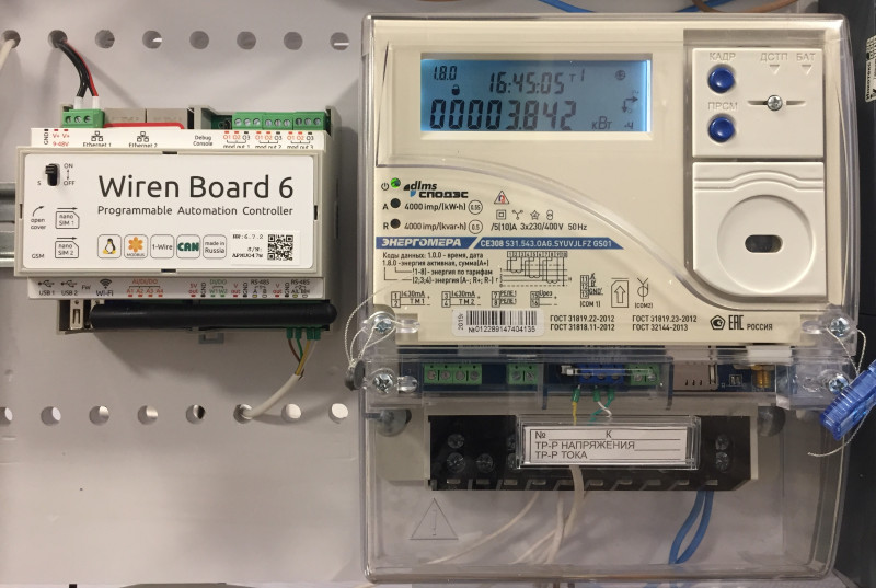 Wiren Board can now interrogate meters using DLMS / COSEM and SPODES protocols
