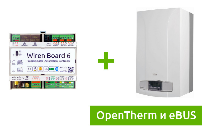 Added support for boilers with OpenTherm and eBUS