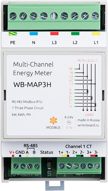 Модель счетчика WB-MAP3H снимается с производства