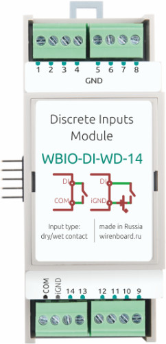 The new WBIO-DI-WD-14 module