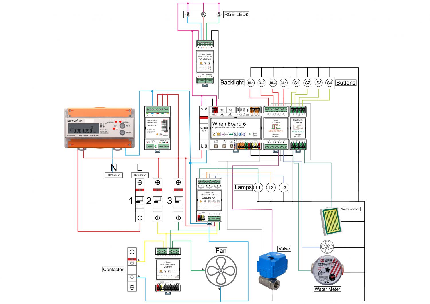 Wbio di wd 14 схема подключения