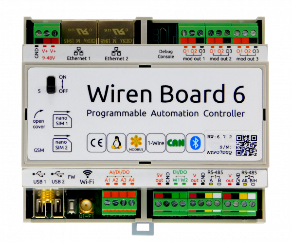 Wiren board wifi настройка